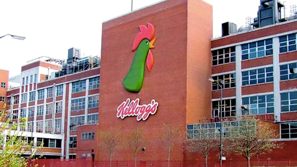 Photo Kellogg's building - business values