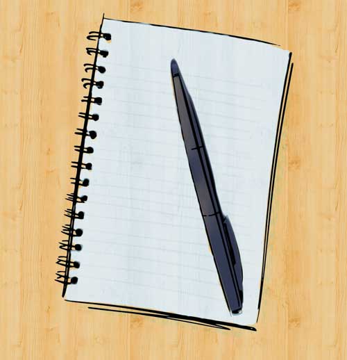 Photo of Pen and Paper