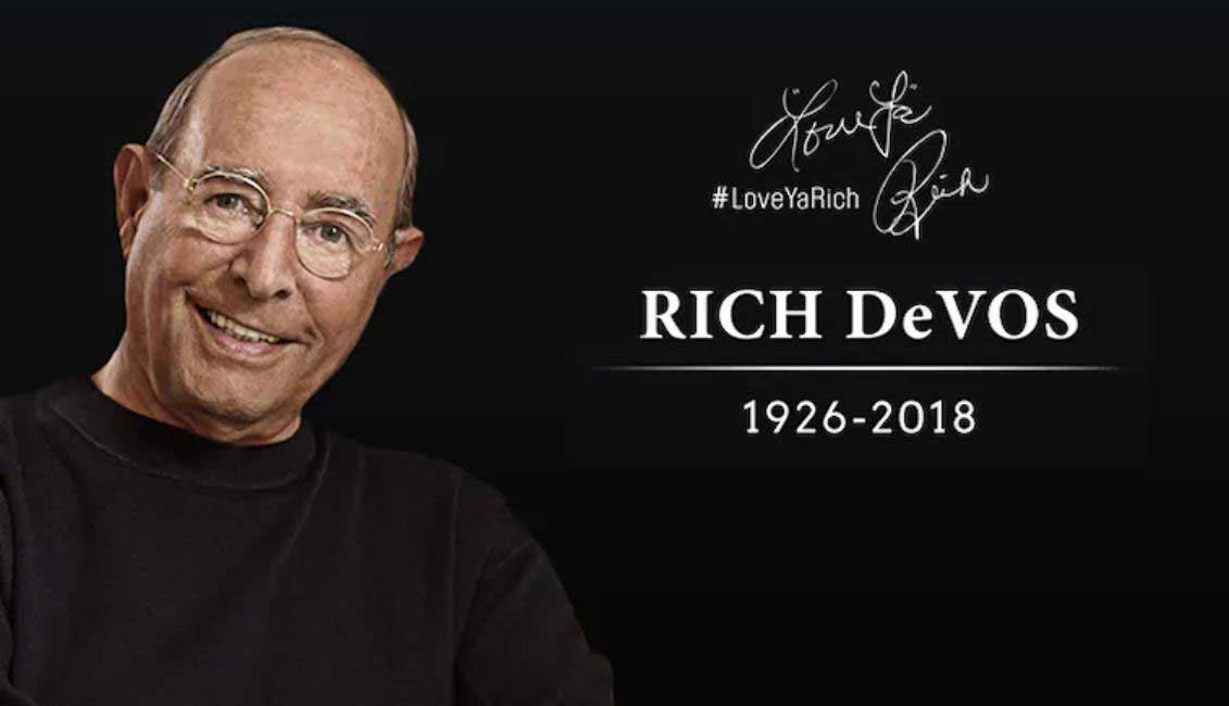 Photo of Richard Devos designed by NBA